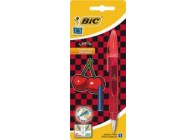 Stilou Bic Easy Clic Cherry, 1 bucata/blister